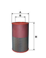 Фильтр воздушный Case, Caterpilar, John Deere, Terex, Volvo - Wix Filters (93382E)