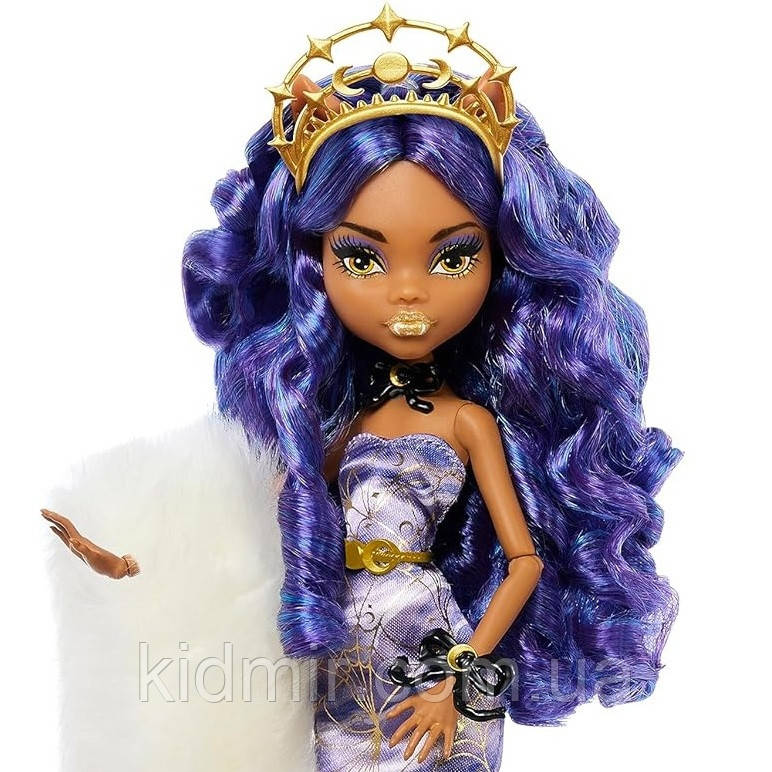 Монстр Хай Клодін Вульф Лялька Monster High Clawdeen Wolf Howliday Winter HNF97