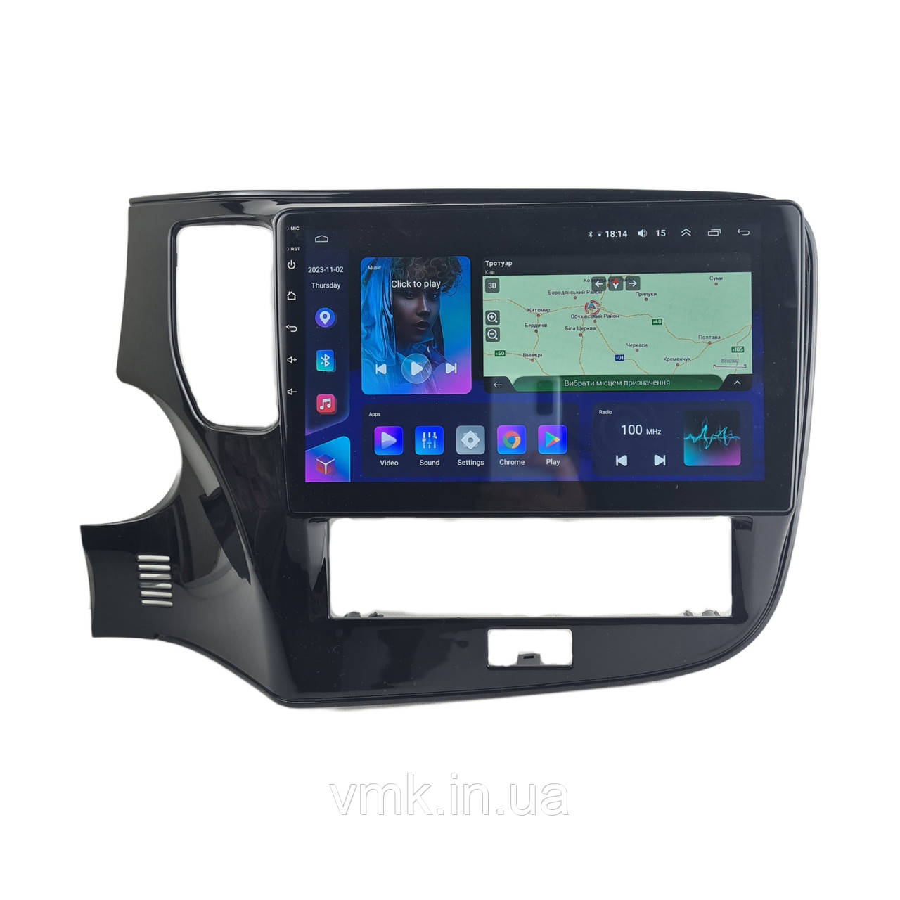 Андроїд Магнітола Mitsubishi Outlander 2017-2021 4core Base Android 13, Platform JAC, фото 1