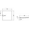 Душовий піддон Duravit Stonetto 720169380000000 120 см, фото 4