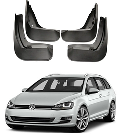 Бризковики для авто комплект 4 шт Volkswagen Golf 7 універсал 2012-2020 ( Передні та задні)
