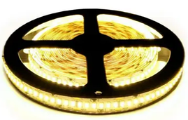 Світлодіодна стрічка SMD 2835 240д/м негерметична, тепла біла IP20 12V