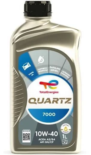 Моторна олива Total Quarts 7000 10w40 1 л