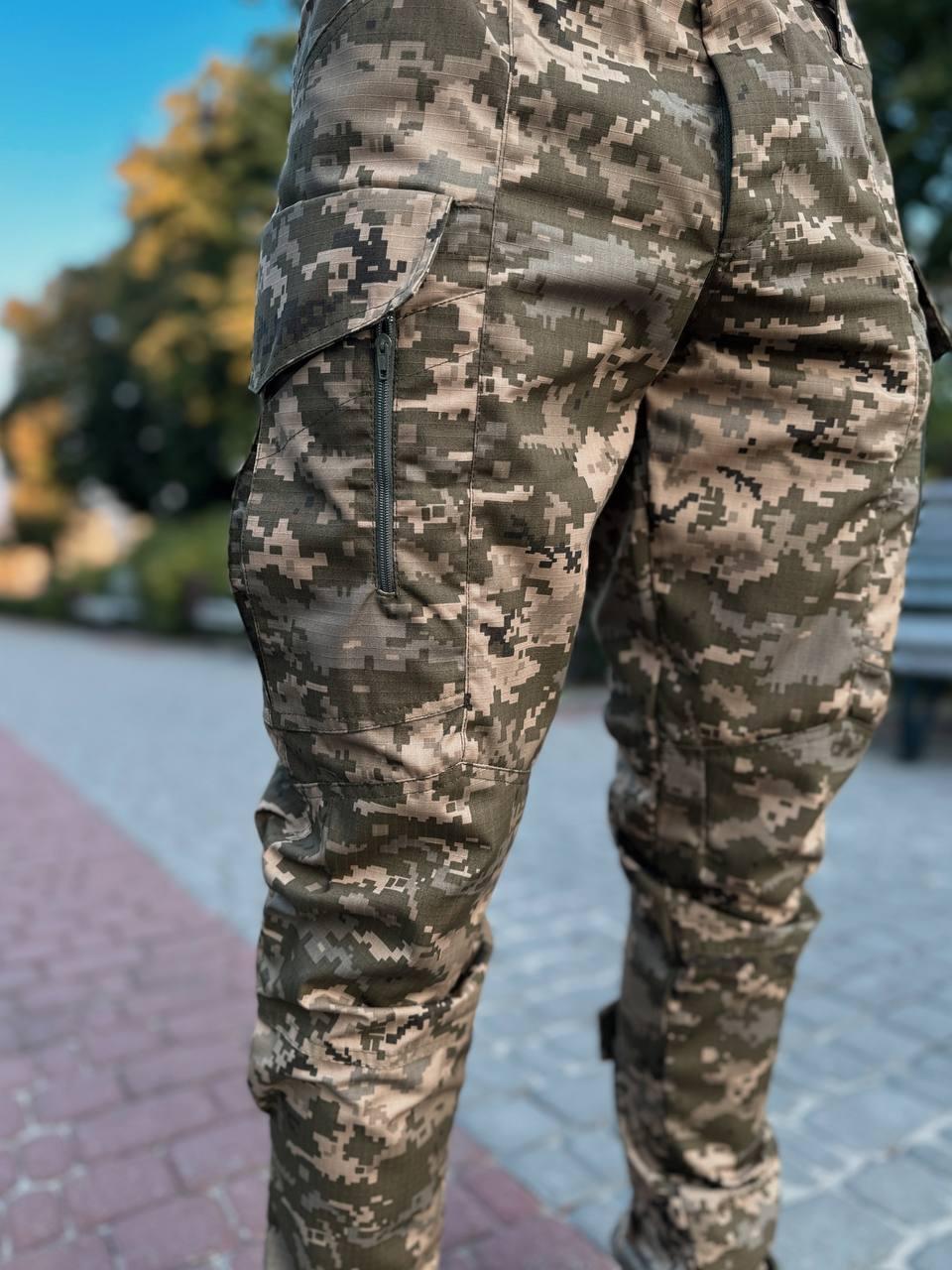Чоловічі тактичні брюки піксель, штани піксель, армійські штани, штани військові піксель