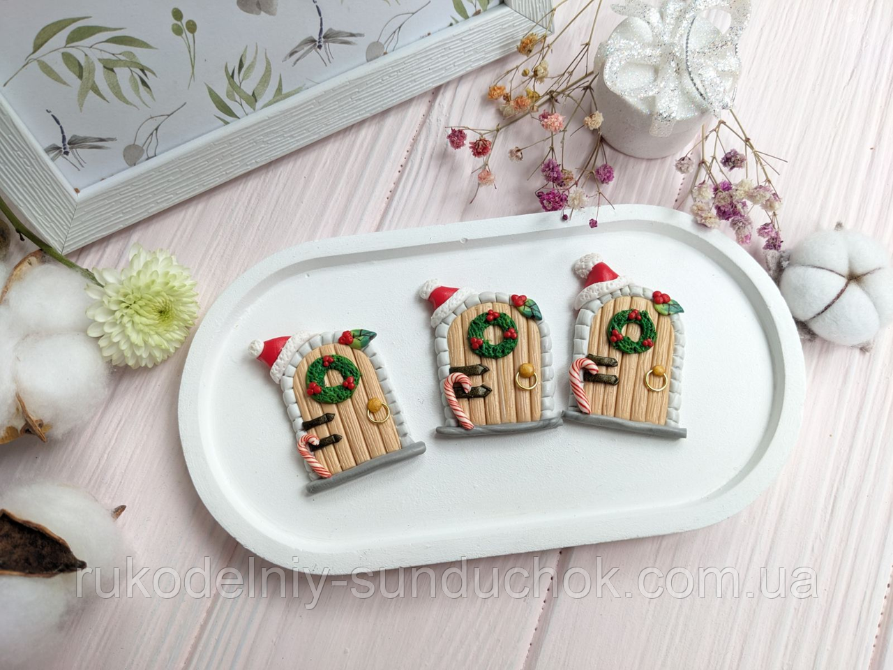 Магнітна гольниця з полімерної глини, фото 1