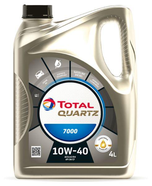 Моторна олива Total Quarts 7000 10w40 4 л
