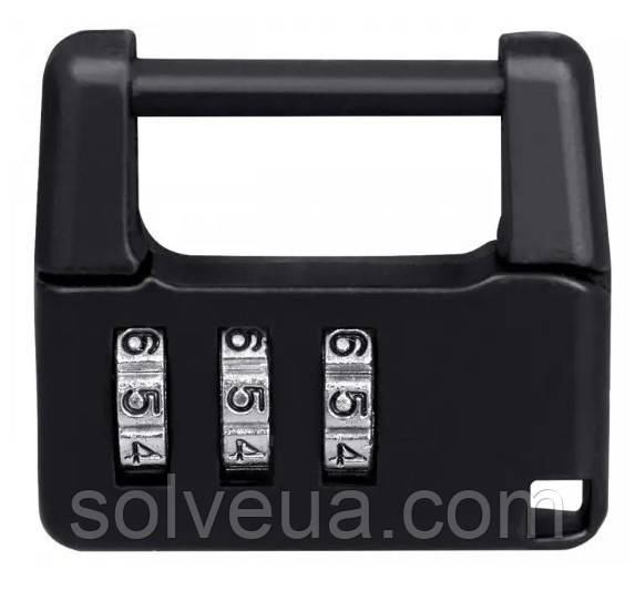 Замок кодовий чорний Lock NUMERICAL small black 15925100.solve