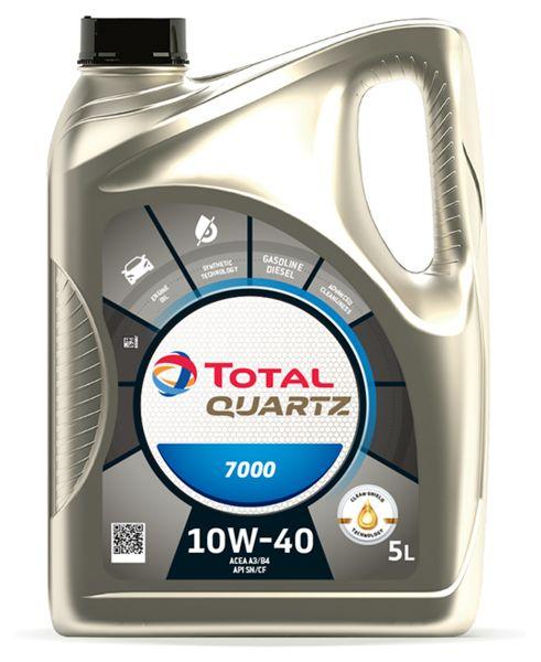 Моторна олива Total Quarts 7000 10w40 5л