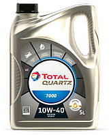 Моторное масло Total Quarts 7000 10w40 5л