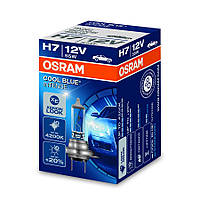 Лампа галогеновая автомобильная H7 12V 55W PX26d Osram 64210 CBN Cool Blue Intense Next Gen +100%