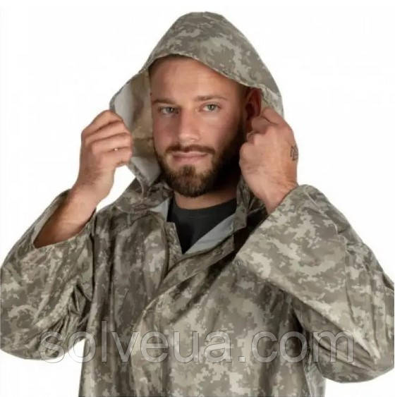 Костюм тактичний непромокальний Mil-Tec дощовик 10625070 розмір 3ХL.solve