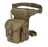 Тактическая сумка на бедро, на ногу, мужская, армейская Олива D3-0005-B1.solve