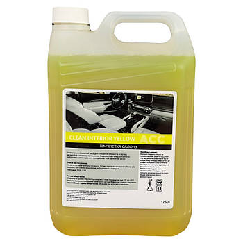 Засіб для хімчистки салону ACC Clean Interior Yellow 5 л жовтий