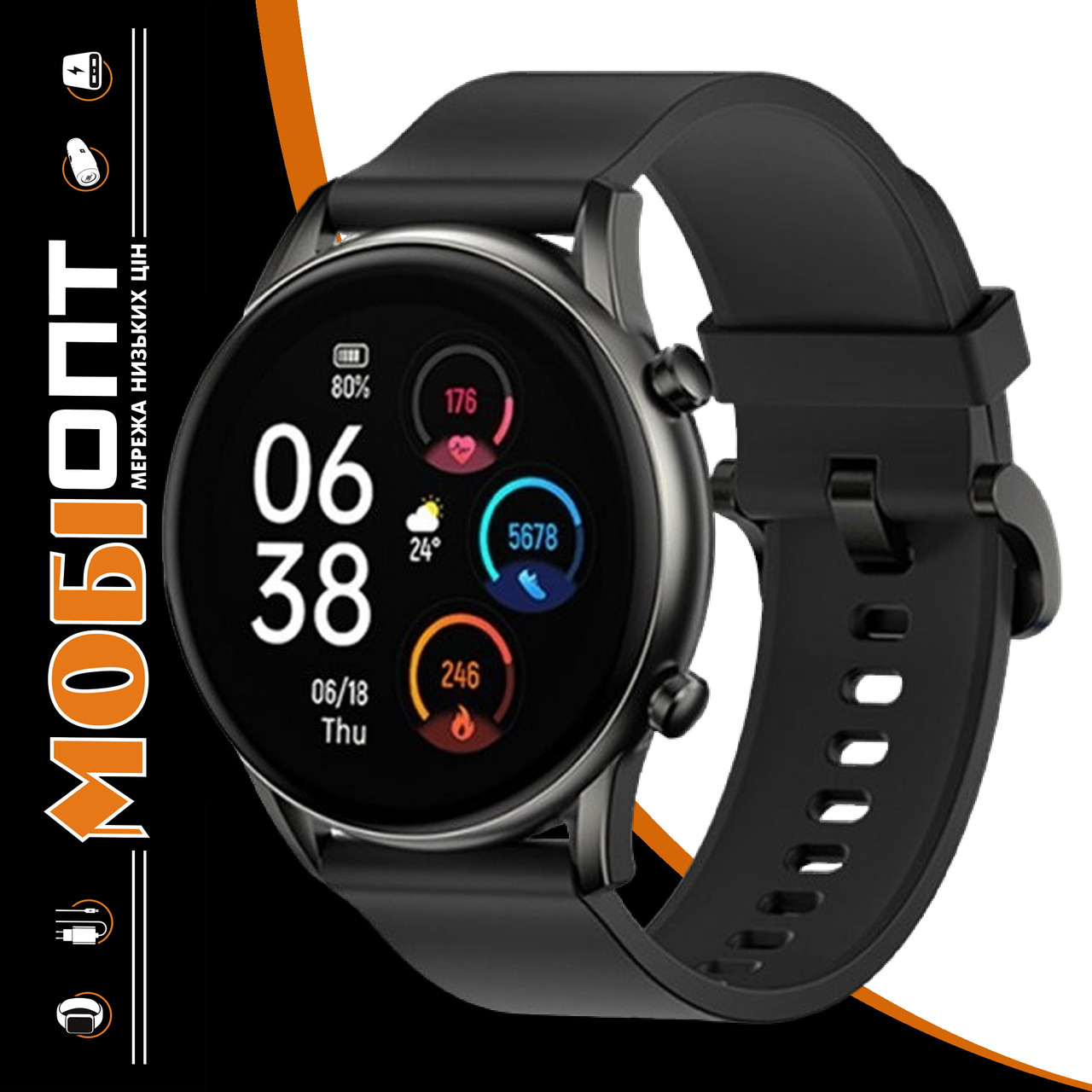 Smart Watch Haylou RT2 LS10 black