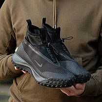 Зимові Чоловічі Кросівки Nike ACG Mountain Fly Gore-Tex Black / Найк АСГ Маунтін Флай Гор Текс Чорні, фото 3