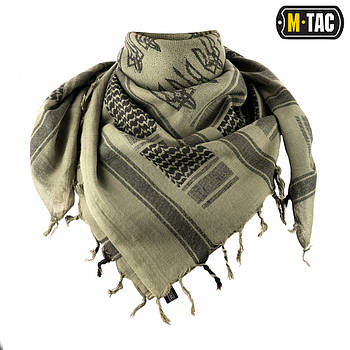 M-Tac шарф шемаг з Тризубом Foliage Green/Black