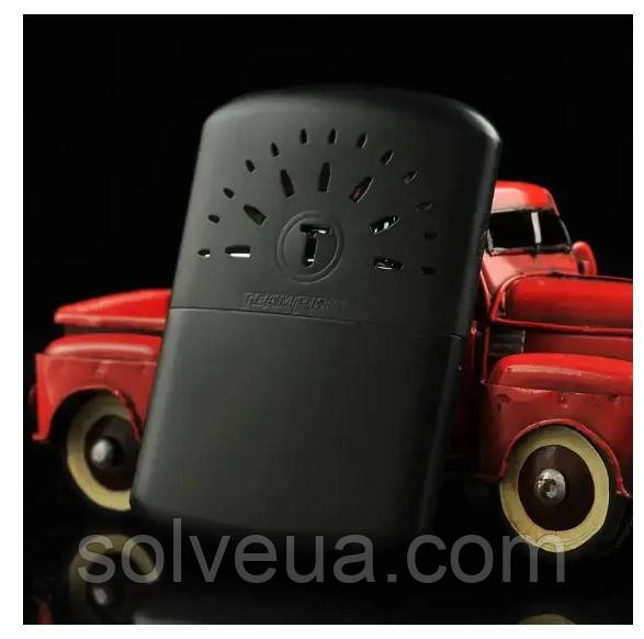 Грелка кишеньковий обігрівач для рук 10102 Чорний.solve, фото 1