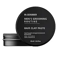 Мужская паста для моделирования волос Men's Grooming Routine Mr.SCRUBBER, 40 мл