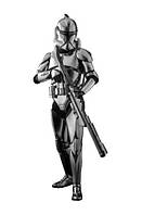 Фигурка Hot Toys Star Wars Actionfigur 1/6 Clone Trooper (Chrome Version) 2022 Convention Exclusive 30 см