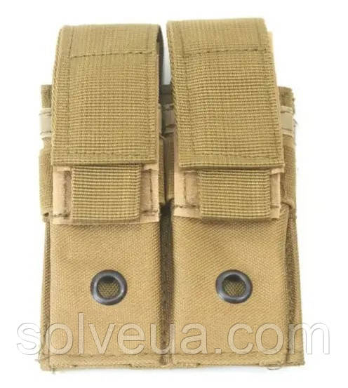 Подвійний подсумок для магазинів Molle Double Mag Pouch 6000 Койот.solve, фото 1