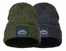 Шапка зимова тепла Monte (KPZP-MONTTP) one-size сірий