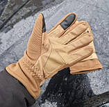 Універсальні повнопалі рукавички Solve із захистом кісточок койот KT7000405.solve, фото 8