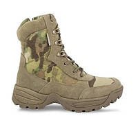 Ботинки тактические демисезонные Mil-Tec Side zip boots на молнии Multicam 12822141.solve