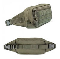 Тактическая Сумка на Пояс Mil-Tec Fanny Pack Molle 235 х 60 х 120 мм Olive (13512501).solve