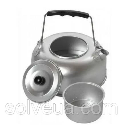 Похідний алюмінієвий чайник Sturm Mil-tec 0.8 л 14695000.solve