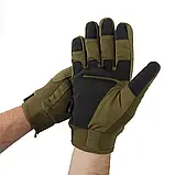 Рукавички армійські зимові тактичні з мембраною Mil-tec 12520801 Олива Army Gloves Winter Thinsulate.solve, фото 3