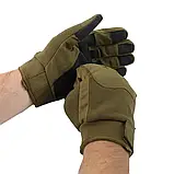Рукавички армійські зимові тактичні з мембраною Mil-tec 12520801 Олива Army Gloves Winter Thinsulate.solve, фото 5