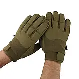 Рукавички армійські зимові тактичні з мембраною Mil-tec 12520801 Олива Army Gloves Winter Thinsulate.solve, фото 6