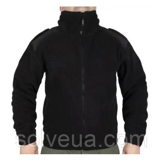 Флісова кофта Mil-Tec F2 Black 10856002.solve