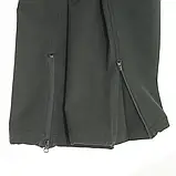 Штани чорні Softshell зимові водонепроникні Black Mil-tec 11360002.solve, фото 5