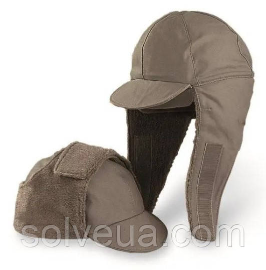 Німецька оригінальна зимова шапка Олива Mil-tec 12101001.solve, фото 1