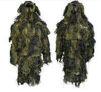 Маскировочный костюм Кикимора GHILLIE MIL-TEC ANTI FIRE WOODLAND 11961820.solve XL/XXL