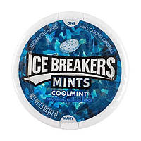 М'ятні цукерки без цукру ICE BREAKERS Mints Coolmint Sugar Free 42г