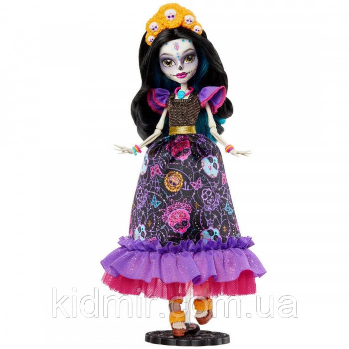 Лялька Монстр Хай Скеліта Калаверас День мертвих Monster High Skelita Calaveras HNF96