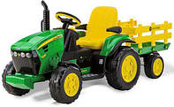 Дитячий електромобіль Трактор із причепом Peg-Perego John Deere Ground Force (IGOR0047)