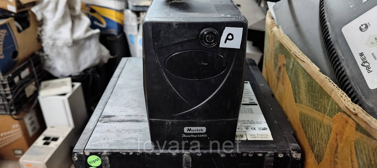 ИБП Бесперебойник UPS 400 VA / ВА Mustek PowerMust 424EG Schuko ...