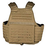 Тактичний жилет Mil-Tec Laser Cut Carrier Vest - Coyote 13465105.solve, фото 3