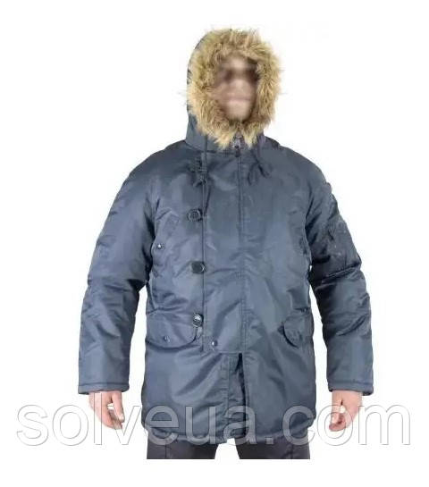 Парка USA N3B Синя Аляска 10181003 Mil-Tec Німеччина-2XL.solve