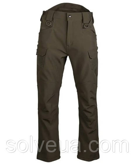 Штани тактичні Mil-tec SOFTSHELL ASSAULT RANGER GREEN 11380012.solve