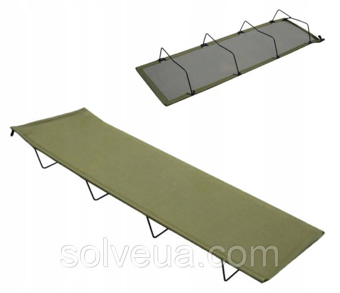 Розкладачка дорожня.польове ліжко 180 cm x 60 cm MIL-TEC 14406000.solve, фото 1
