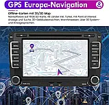 Радіо AWESAFE для VW Golf 5 Golf 6, автомобільне радіо 2DIN з Mirrorlink, SD, USB, CD DVD та Bluetooth, фото 3