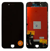 Дисплейный экран (LCD) для iPhone 7 (A1660/ A1778/ A1779) Черный 100% Org ОРИГИНАЛ (Переклеено стекло) с