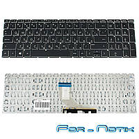 Клавиатура для ноутбука HP (250 G7, 255 G7 series) rus, black, без фрейма, white bezzel (ОРИГИНАЛ)