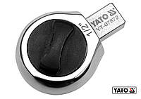 Головка динамометричного ключа YATO : 9-12 мм, квадрат- 1/2"(DW)