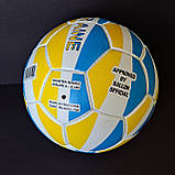 Футбольний м'яч для тренувань на вулиці 5 розмір для гри у футбол UKRAINE Ручний шов BALLONSTAR (0047-784), фото 4