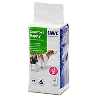 Памперсы для собак Savic Comfort Nappy 2 размер 34-44 см, 12 шт/упаковка